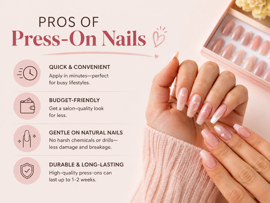Are Press-On Nails safe? Pros, Cons & Expert Tips are press on nails safe