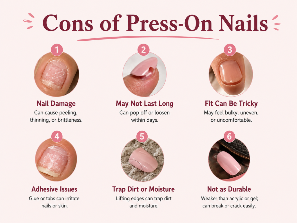 Are Press-On Nails safe? Pros, Cons & Expert Tips are press on nails safe (2)