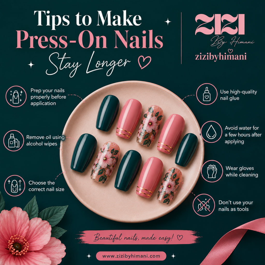 How Long Do Press-On Nails Last? Tips to Make Them Stay Longer Press-on nails