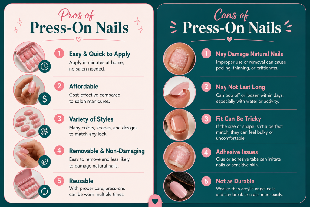 Are Press-On Nails safe? Pros, Cons & Expert Tips Are Press-On Nails Safe