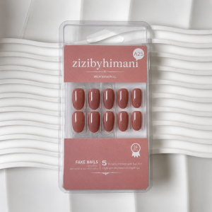 zizibyhimani premium press on nails – beautiful nails in minutes | reusable beauty nails set